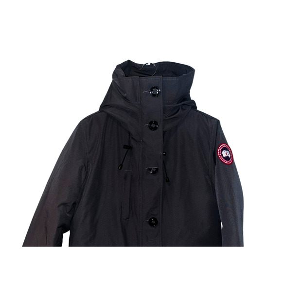 Canada Goose NBA Exclusive Rideau Parka Down 3800L Graphite Size L Women's - Picture 4 of 14